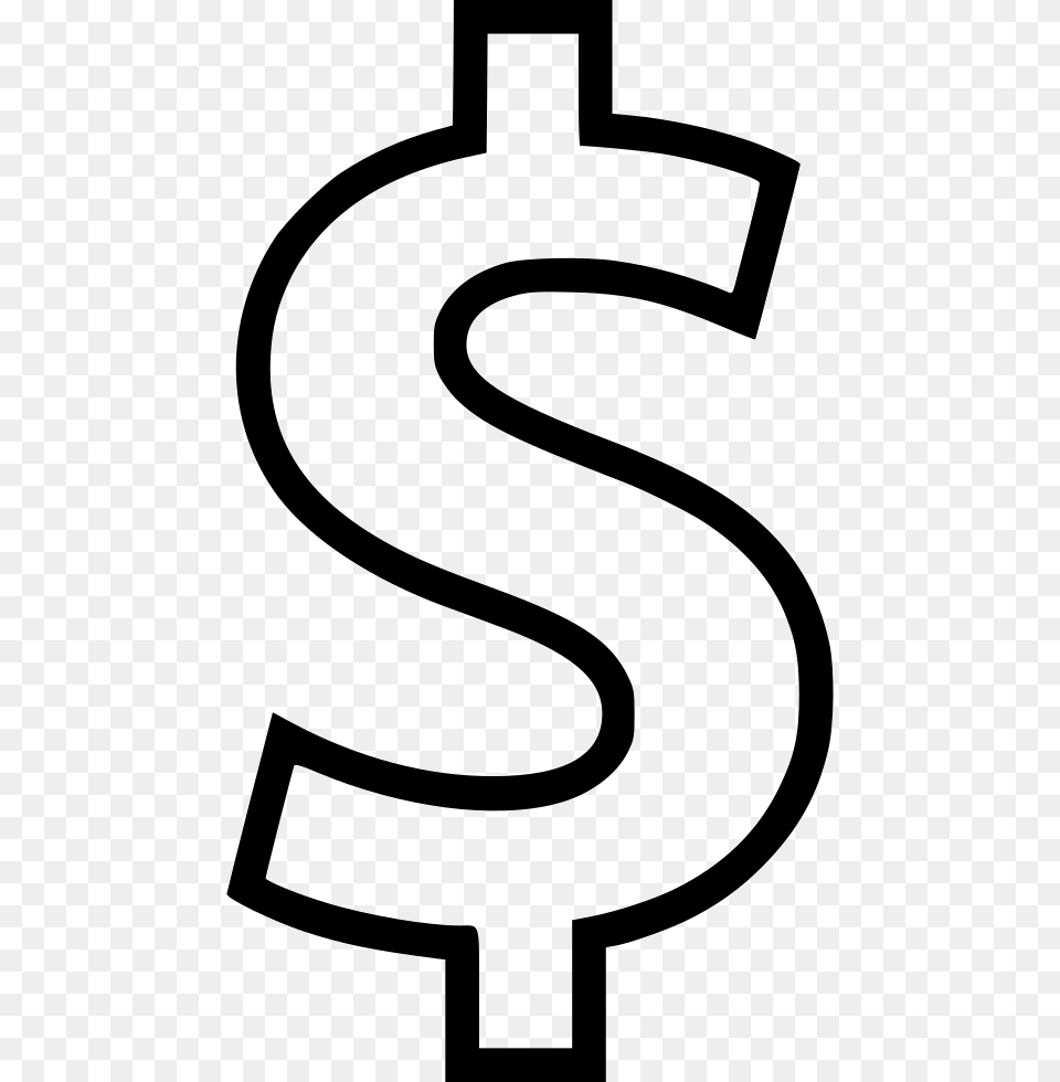 Dollar Sign Pay Money Icon Download, Symbol, Number, Text, Cross Free Png
