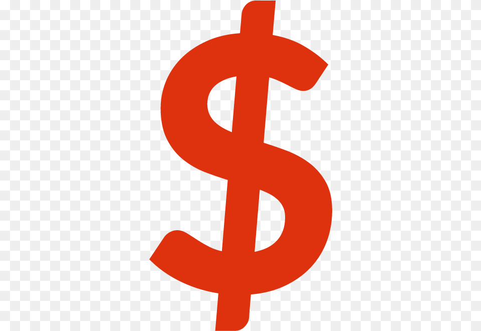 Dollar Sign Red, Logo, Symbol, Text Free Transparent Png