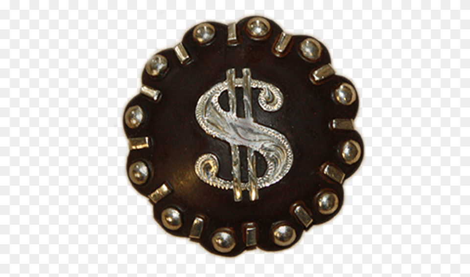 Dollar Sign Saddle Conchos, Accessories, Wristwatch, Buckle, Armor Free Png