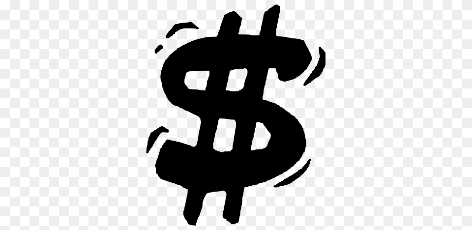 Dollar Sign With Double Bar, Symbol, Stencil, Baby, Person Png