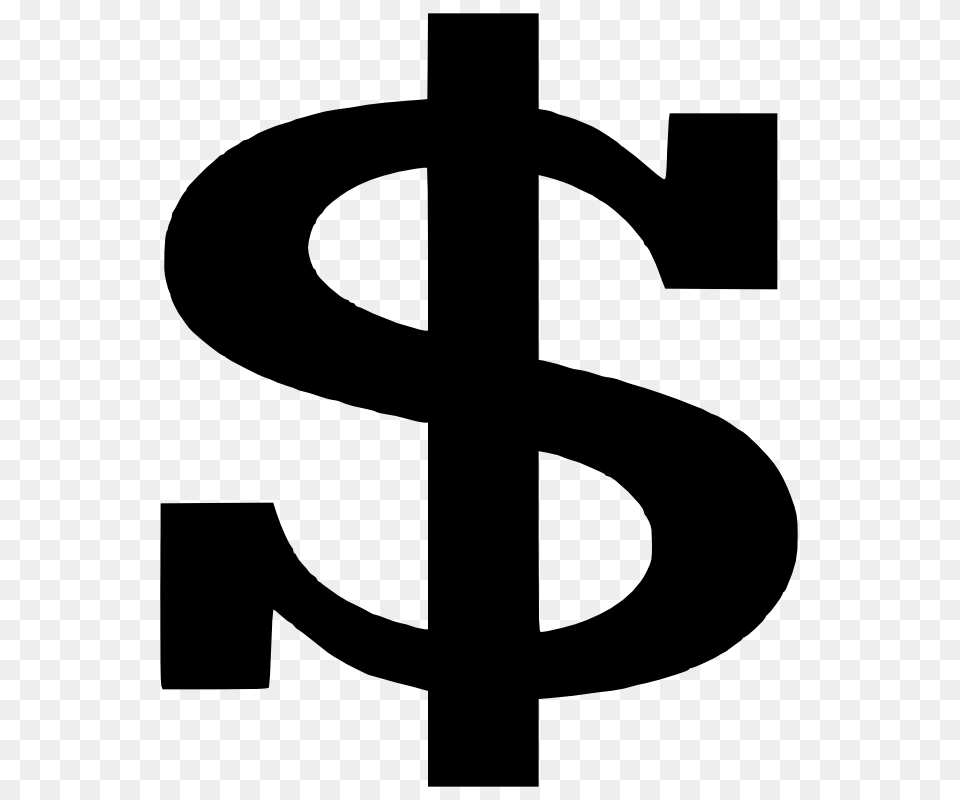 Dollar Signs Clip Art, Cross, Symbol, Text Free Transparent Png