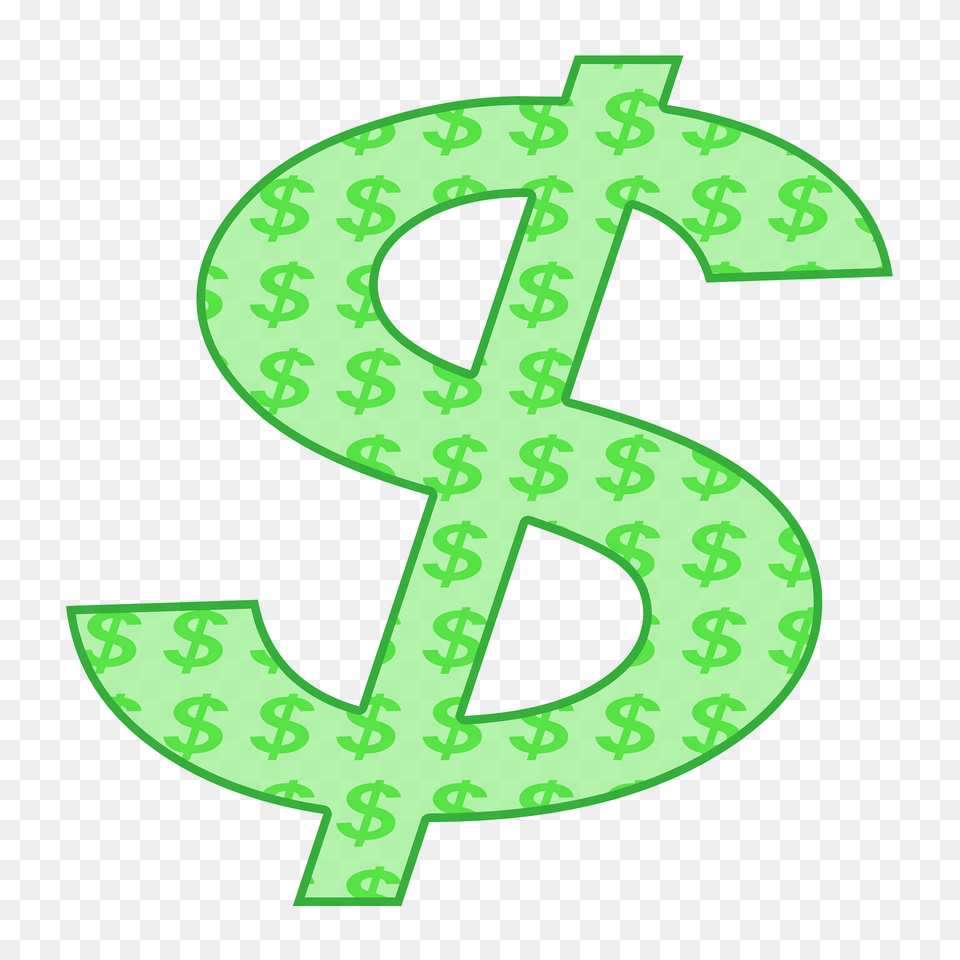 Dollar Symbol Clipart, Text, Number Png