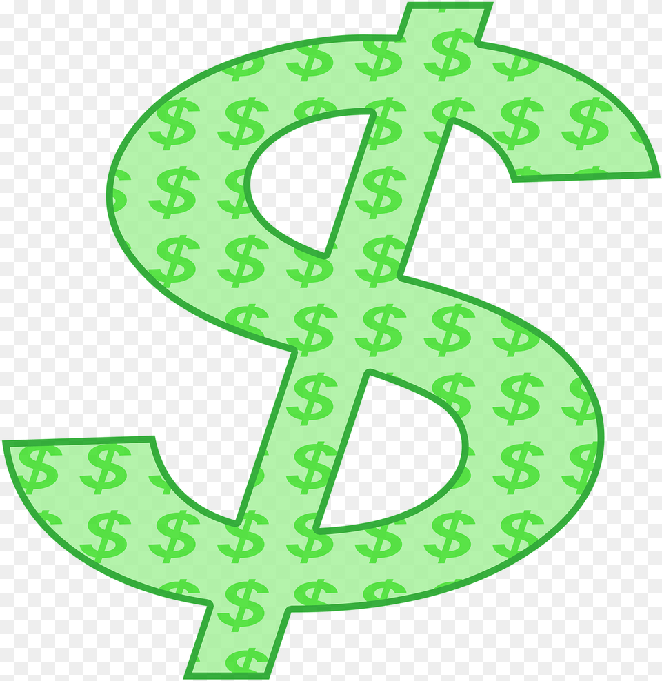 Dollar Symbol Dollar Green Dollar Picture, Text, Number Png Image