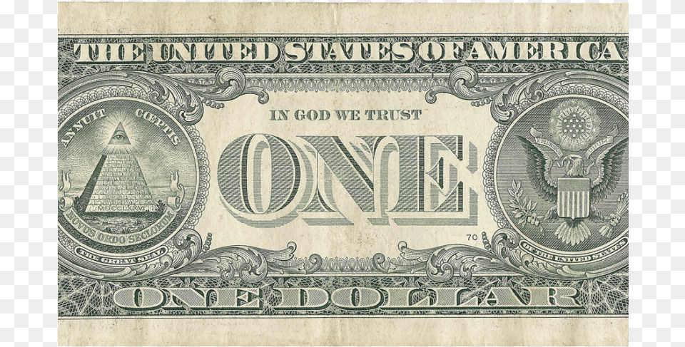 Dollar Transparent One Dollar Bill, Money Png Image