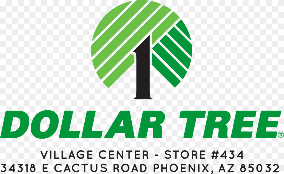 Dollar Tree Logo, Green Png