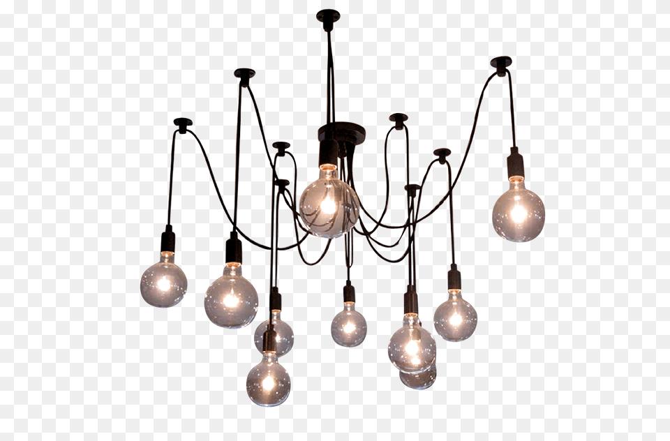 Dolomedes Pendant Lamp, Chandelier, Light Free Transparent Png