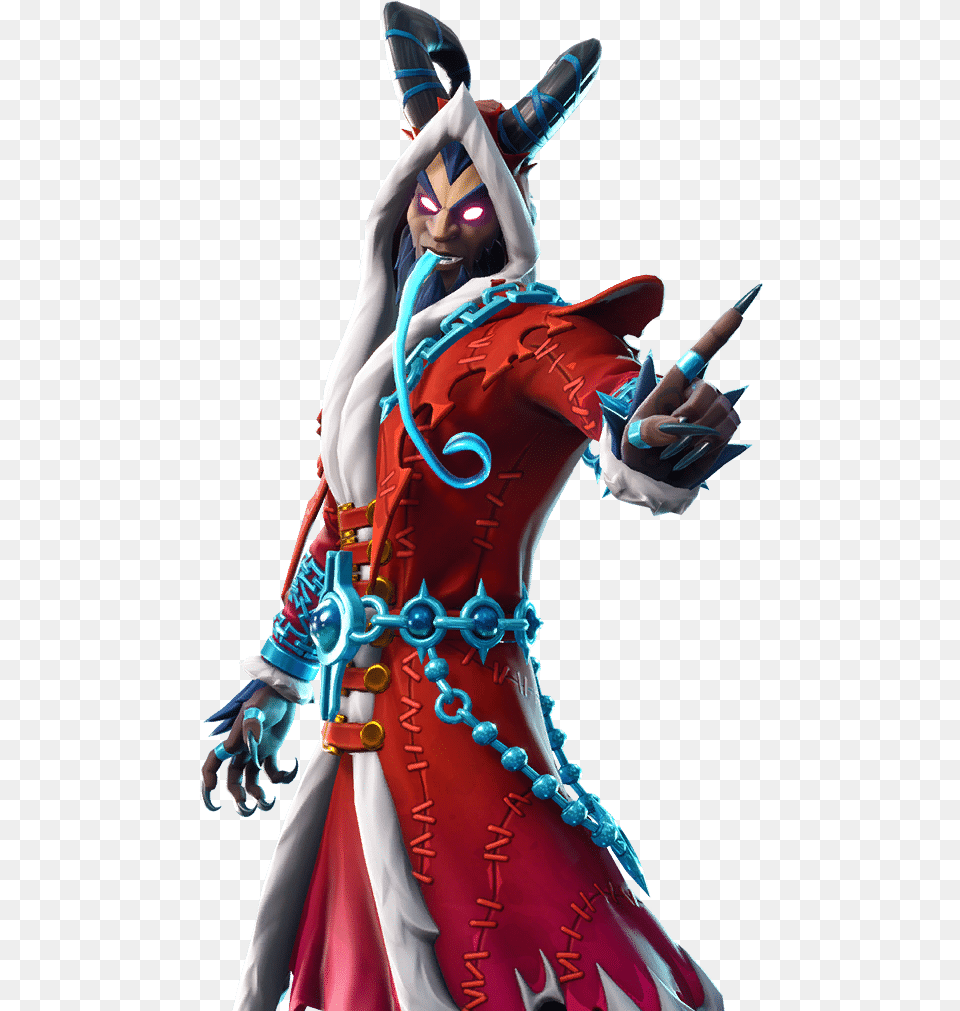 Dolph Is Todayu0027s New Fortnite Christmas Winterfest Skin Krampus Fortnite, Adult, Person, Female, Costume Png