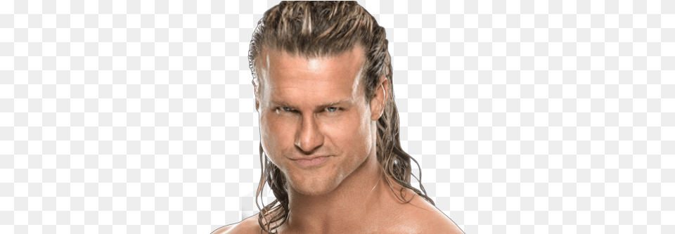 Dolph Ziggler Face, Blonde, Hair, Portrait, Head Png Image