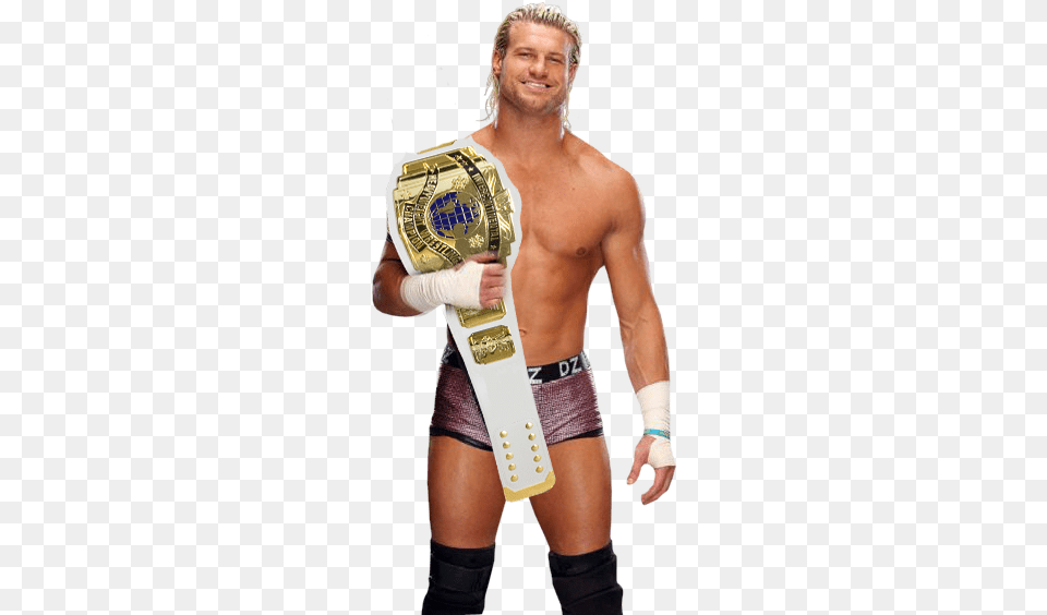 Dolph Ziggler Wwe Classic Intercontinental Championship White, Accessories, Belt, Person, Man Free Png Download