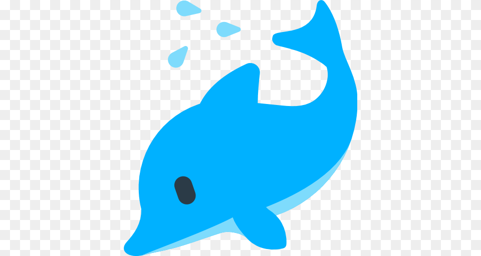 Dolphin Clipart Emoji, Animal, Mammal, Sea Life, Cat Free Png Download