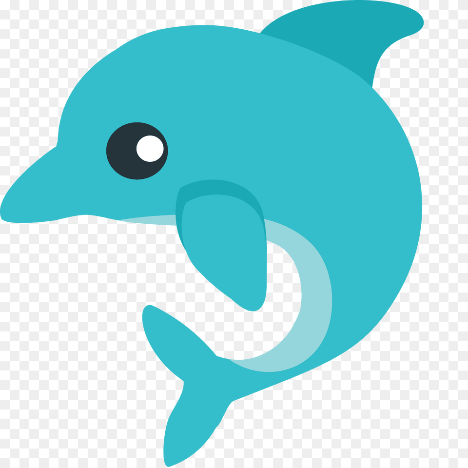 Dolphin Emoji Clipart, Animal, Mammal, Sea Life, Fish Free Png Download
