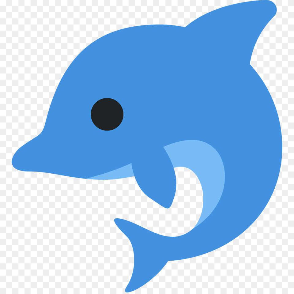 Dolphin Emoji Clipart, Animal, Mammal, Sea Life, Fish Free Png Download