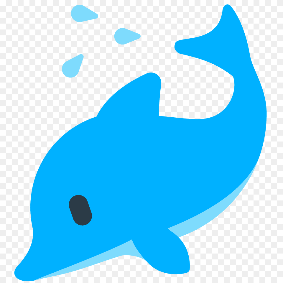 Dolphin Emoji Clipart, Animal, Mammal, Sea Life, Fish Free Png