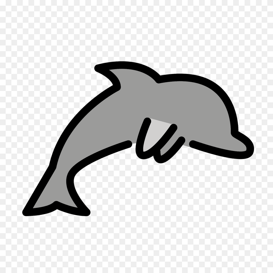 Dolphin Emoji Clipart, Animal, Mammal, Sea Life, Bow Free Transparent Png