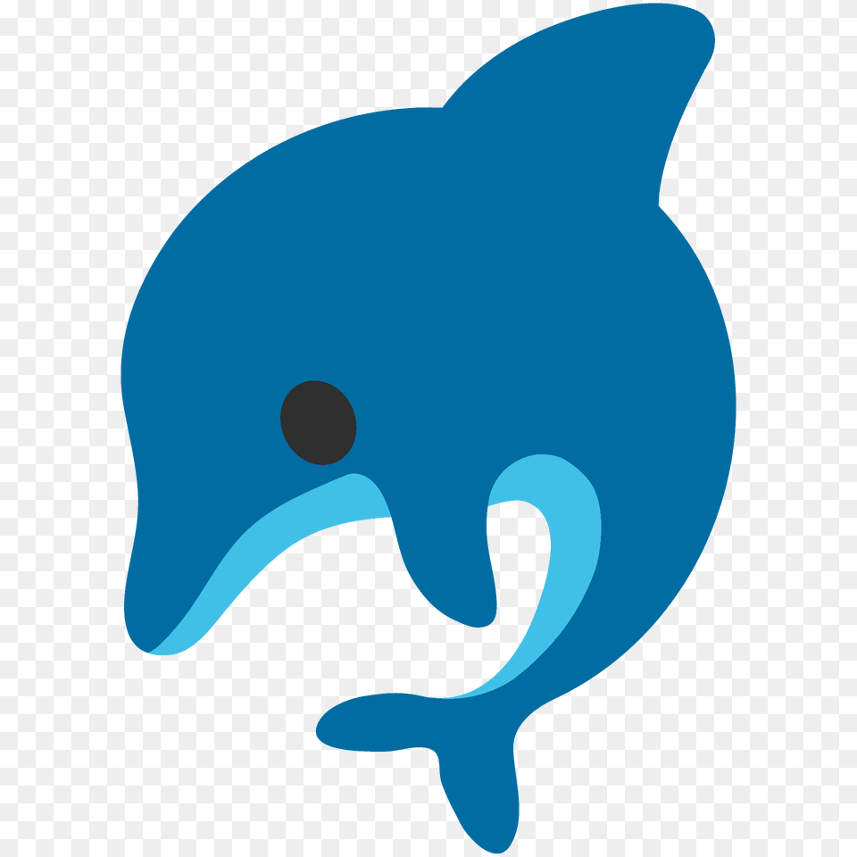 Dolphin Emoji Clipart, Animal, Mammal, Sea Life, Fish Png Image