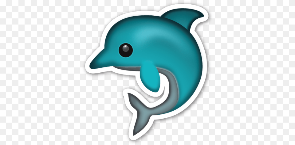 Dolphin Emoji Dolphins Stickers Iphone Dolphin Emoji, Animal, Mammal, Sea Life, Clothing Free Png