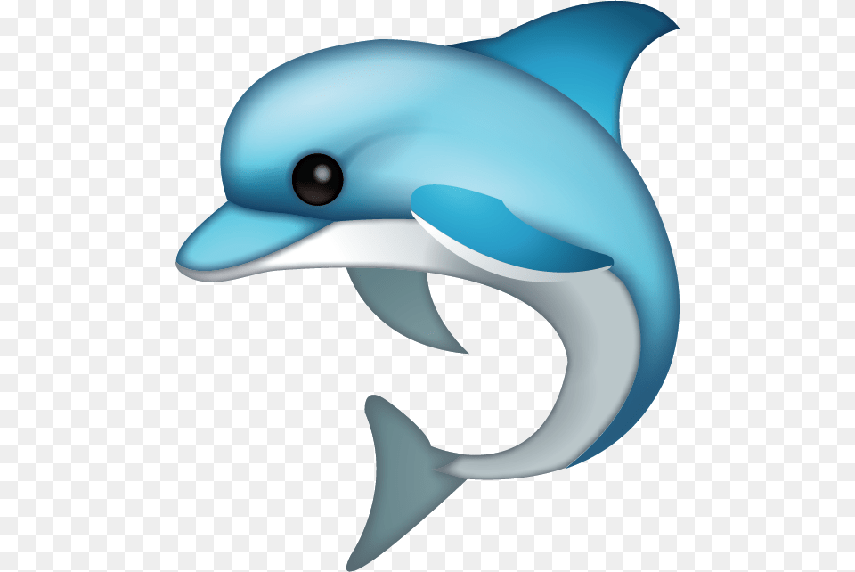Dolphin Emoji Transparent Clipart Dolphin Emoji, Animal, Mammal, Sea Life, Clothing Free Png Download