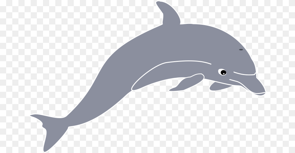 Dolphin Enrique Meza Mixed Tone Dolphin Clip Art, Animal, Mammal, Sea Life, Fish Free Png Download