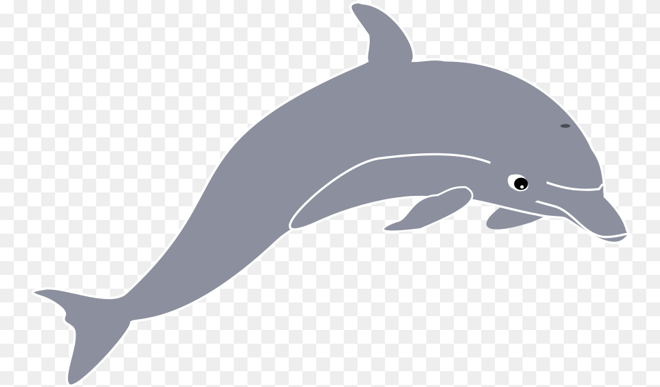Dolphin Enrique Meza Remix Svg Clip Arts Grey Dolphin Clipart, Animal, Mammal, Sea Life, Fish Png