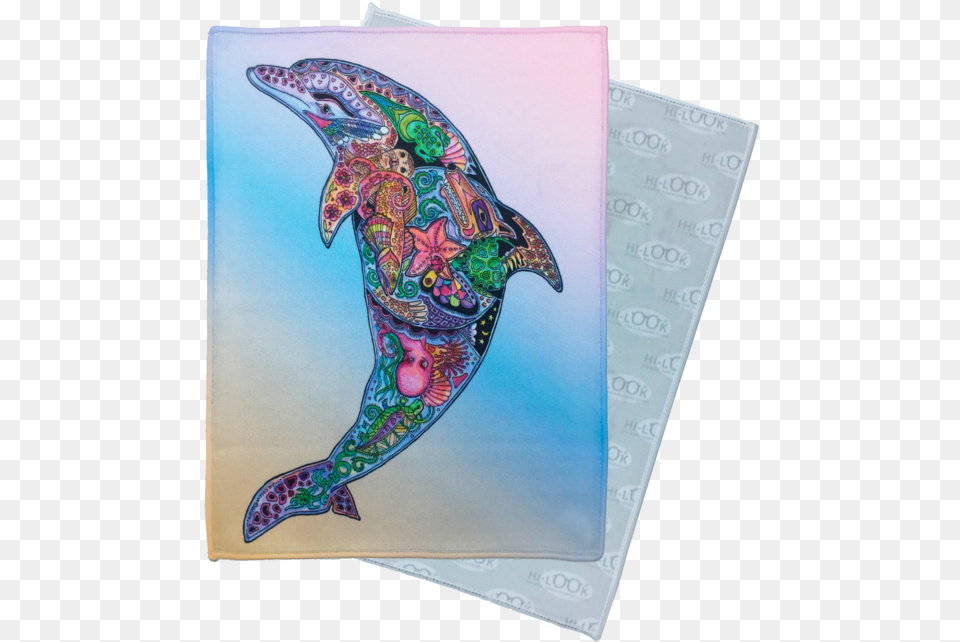 Dolphin Microfiber Cleaning Cloth, Animal, Mammal, Sea Life, Bird Free Png Download