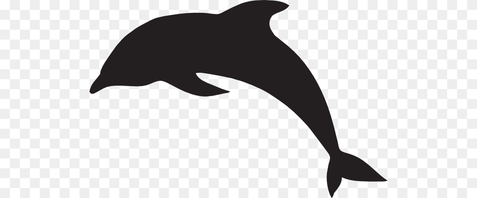 Dolphin Outline, Animal, Mammal, Sea Life, Fish Free Transparent Png