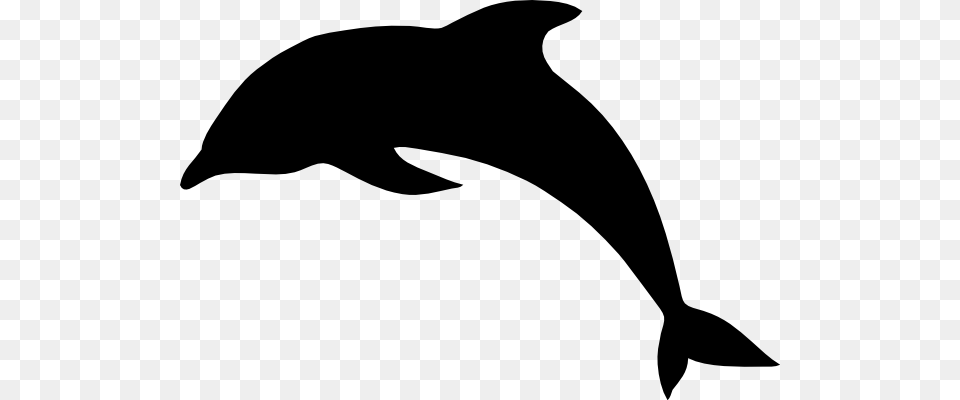 Dolphin Outline Dolphin Silhouette Clip Art, Animal, Mammal, Sea Life, Fish Png Image