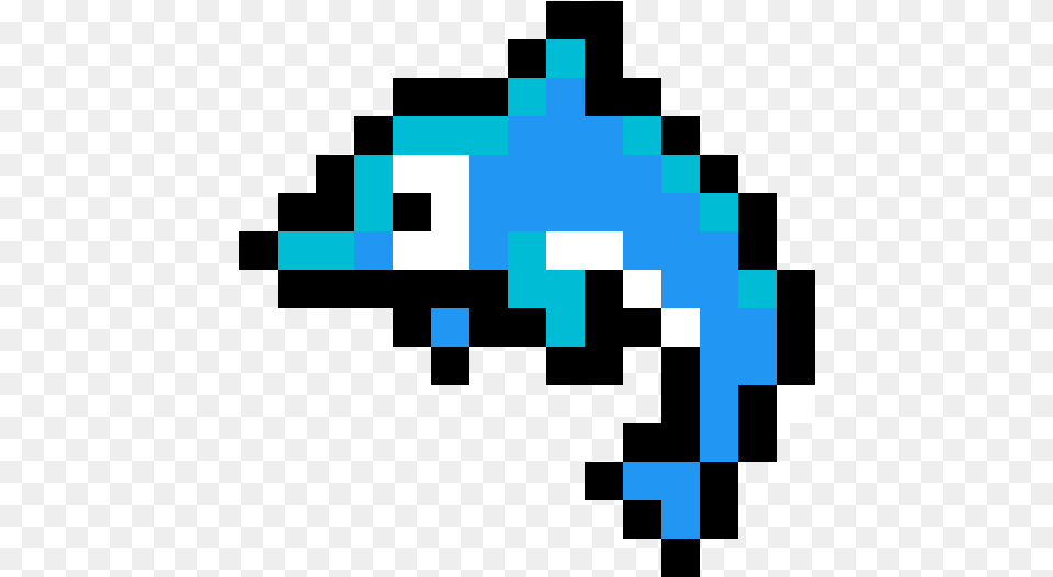Dolphin Pixel Art Minecraft, First Aid Free Transparent Png