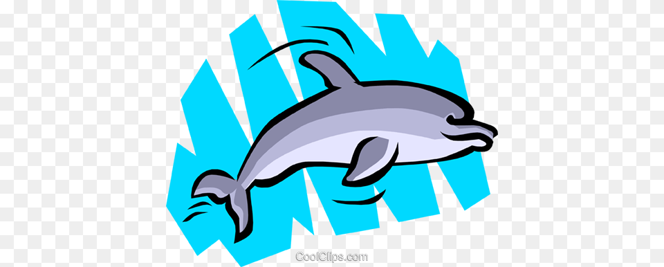 Dolphin Royalty Vector Clip Art Illustration, Animal, Mammal, Sea Life, Fish Free Png Download