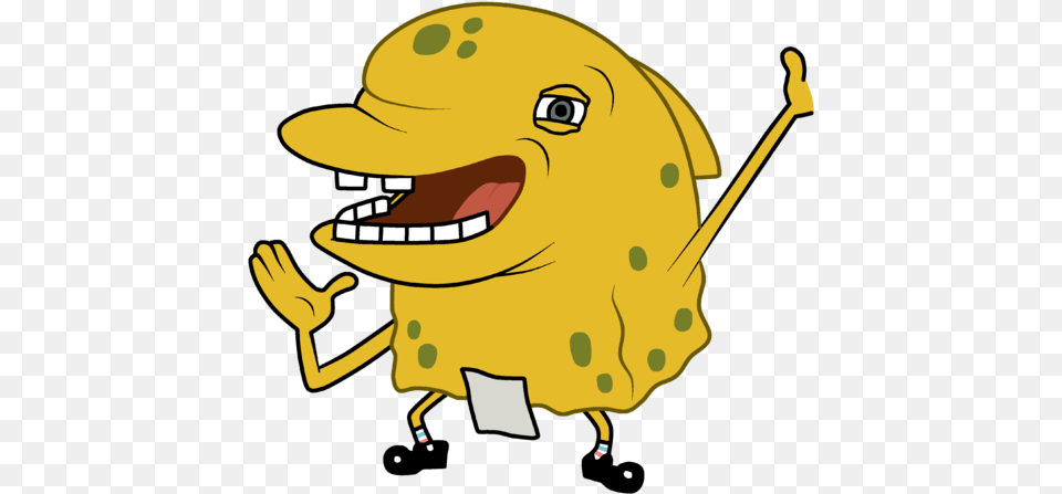 Dolphin Transparent Spongebob Spongebob, Baby, Person, Face, Head Png