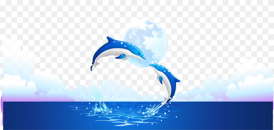 Dolphin Transparent Water Water Dolphin, Animal, Mammal, Sea Life, Outdoors Png Image