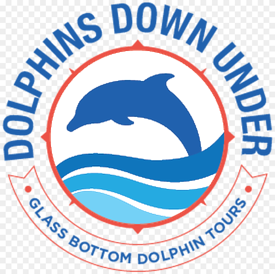 Dolphins Down Under Emblem, Animal, Dolphin, Mammal, Sea Life Free Png