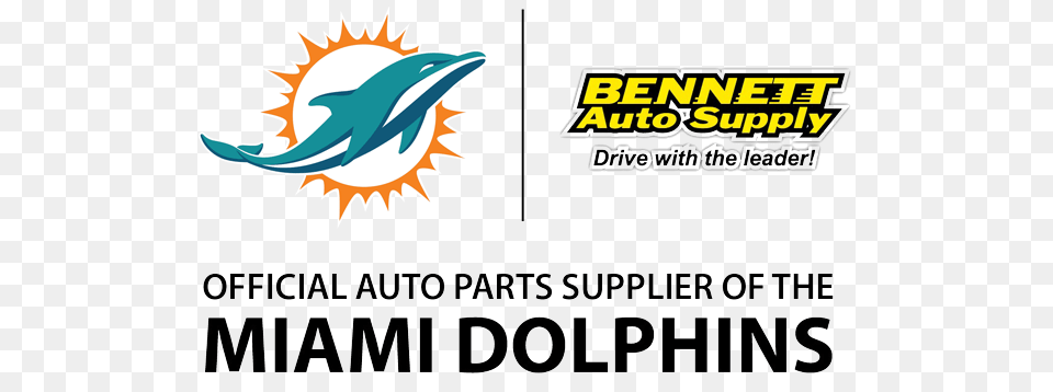 Dolphins Tickets Bennett Auto Supply, Logo, Animal, Fish, Sea Life Free Png Download