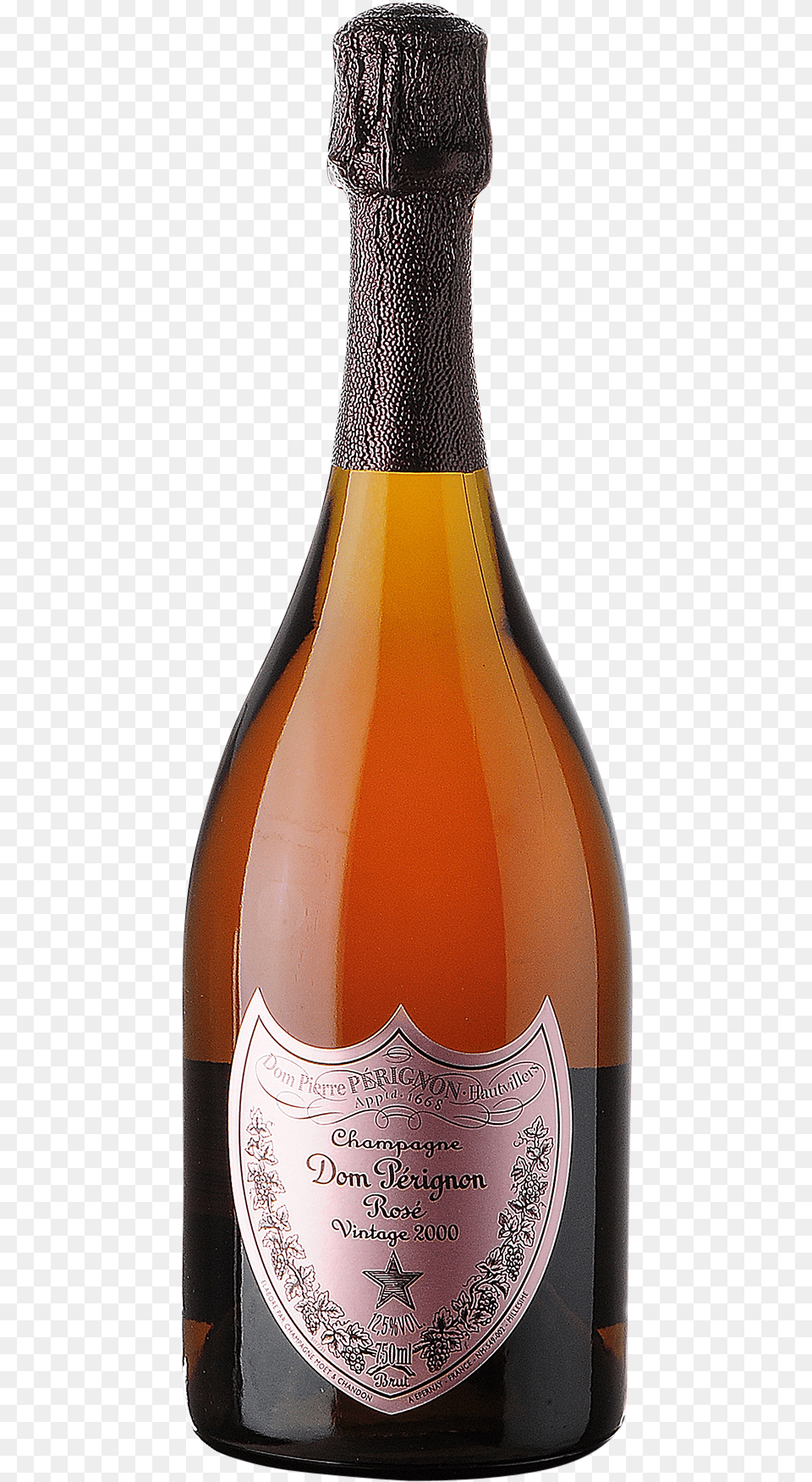 Dom Prignon Ros Mot Hennessy 2004 150 Cl Champagne, Alcohol, Beer, Beverage, Bottle Free Transparent Png