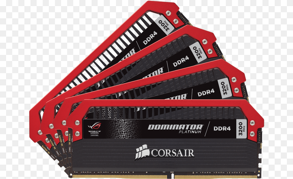 Dom Rog Corsair Dominator Red Led, Computer, Computer Hardware, Electronics, Hardware Free Png Download