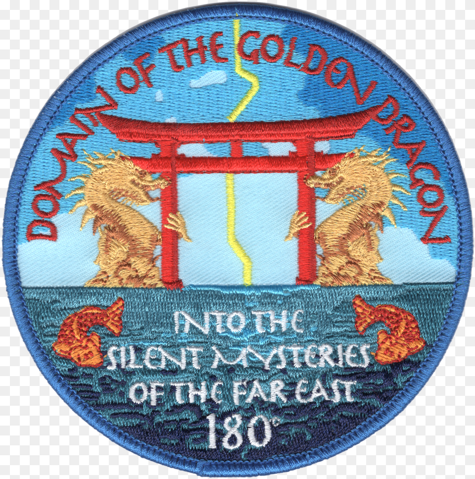 Domain Of The Golden Dragon, Badge, Logo, Symbol, Animal Png