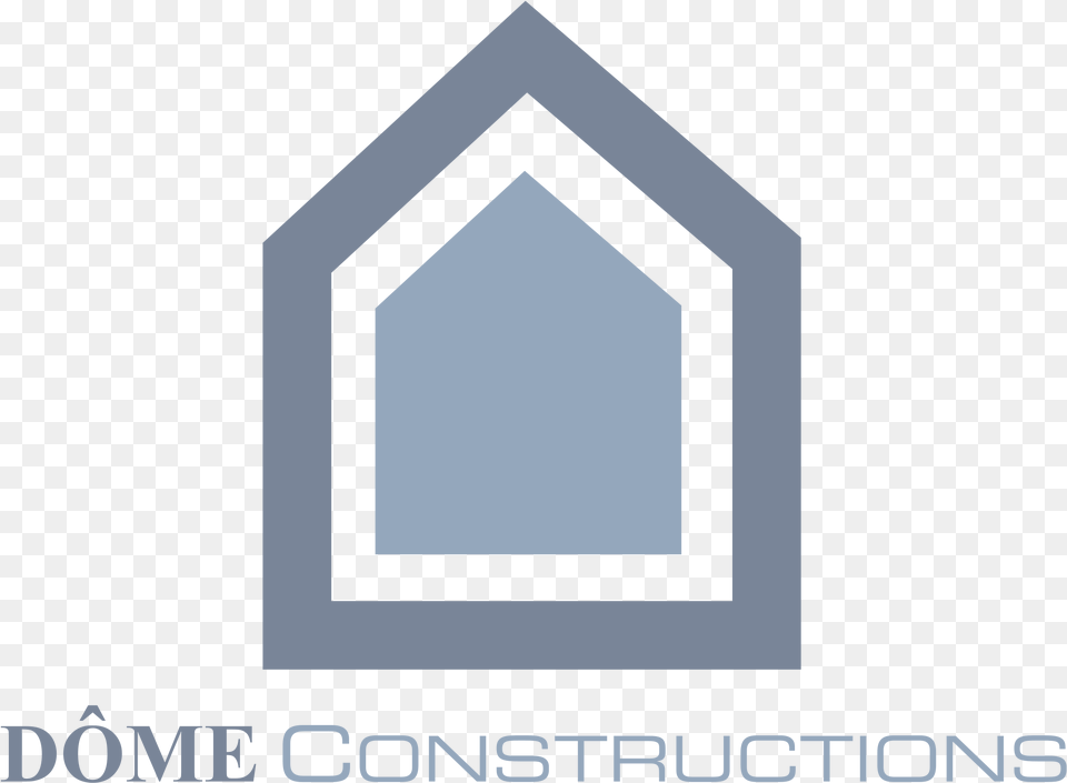 Dome Constructions Logo Dome, Triangle Free Transparent Png