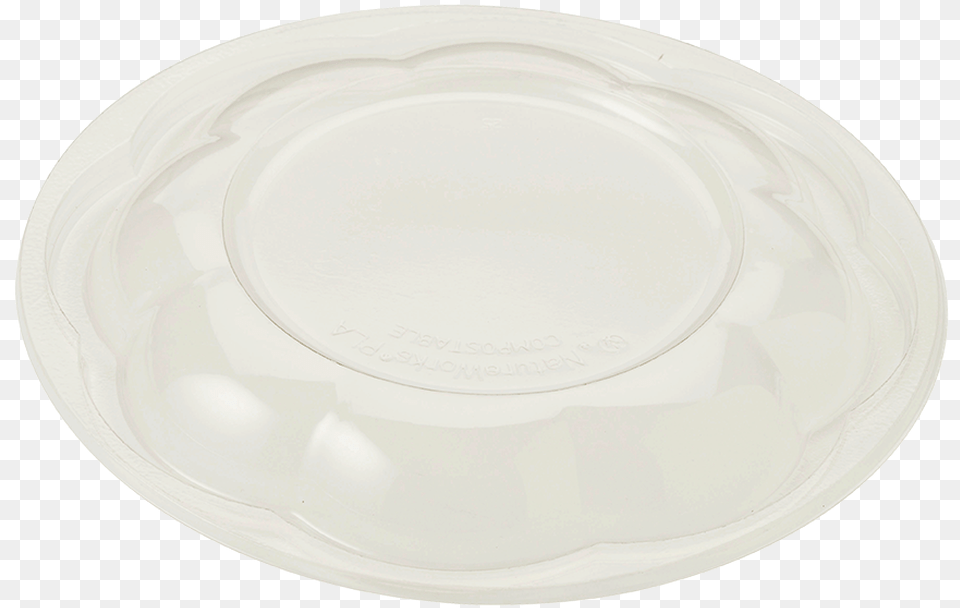 Dome Lid For 24 32 And 48 Oz World Centric Clear Salad Drain, Art, Plate, Porcelain, Pottery Free Transparent Png