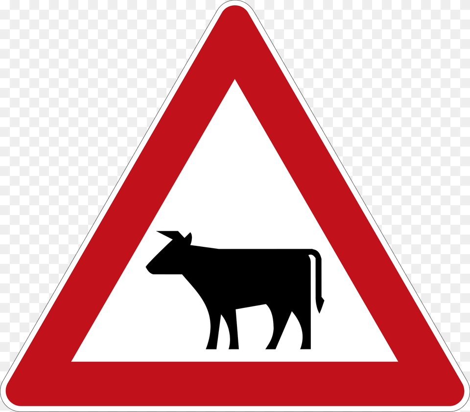 Domestic Animals Sign In Germany Clipart, Symbol, Road Sign, Animal, Kangaroo Png
