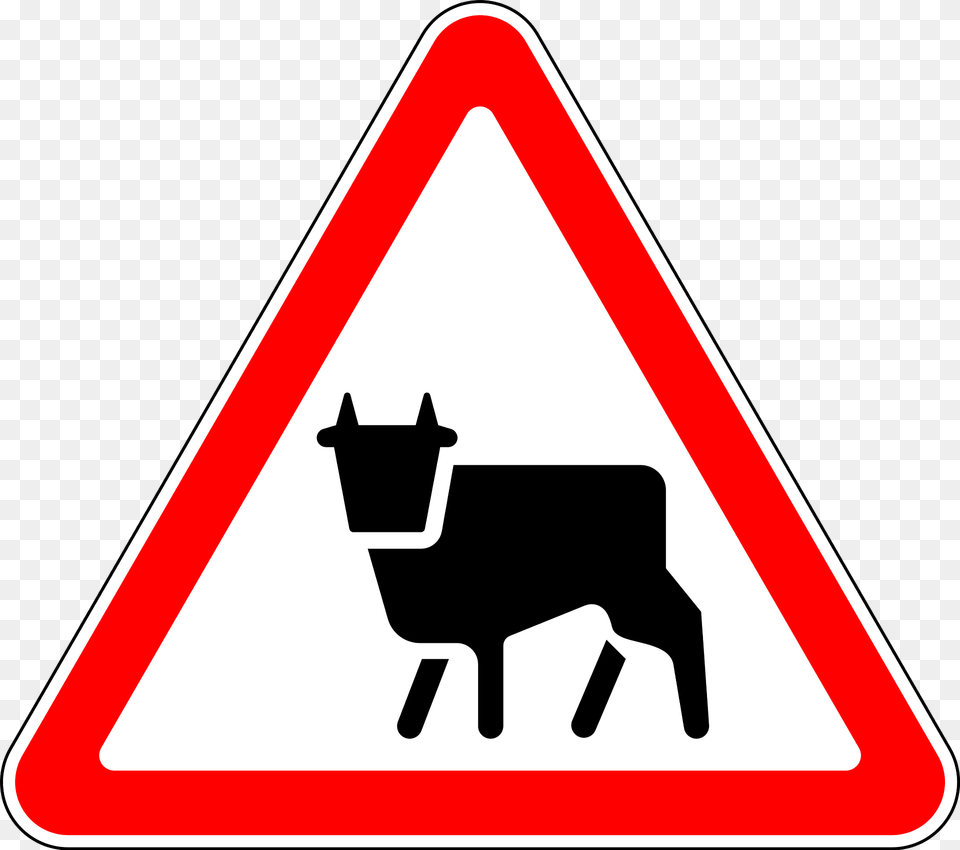 Domestic Animals Sign In Russia Clipart, Symbol, Road Sign, Smoke Pipe Free Transparent Png