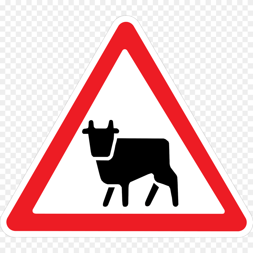 Domestic Animals Sign In Ukraine Clipart, Symbol, Road Sign Png