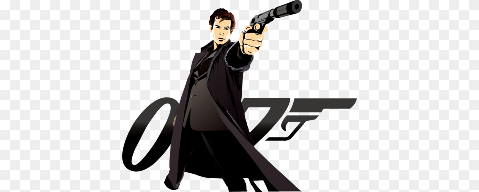 Domestic James Bond Pulsingthoughts, Weapon, Firearm, Gun, Handgun Free Png