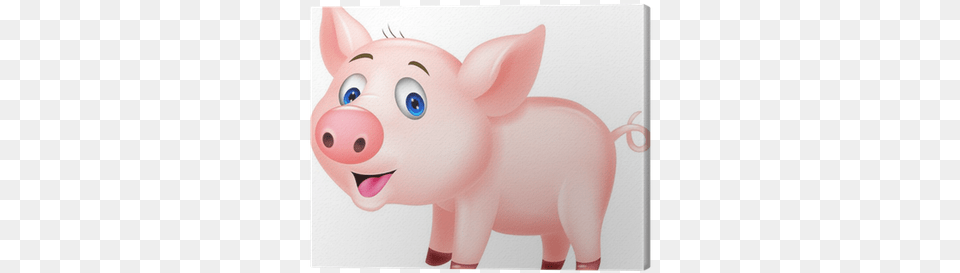 Domestic Pig, Animal, Mammal, Piggy Bank Png Image