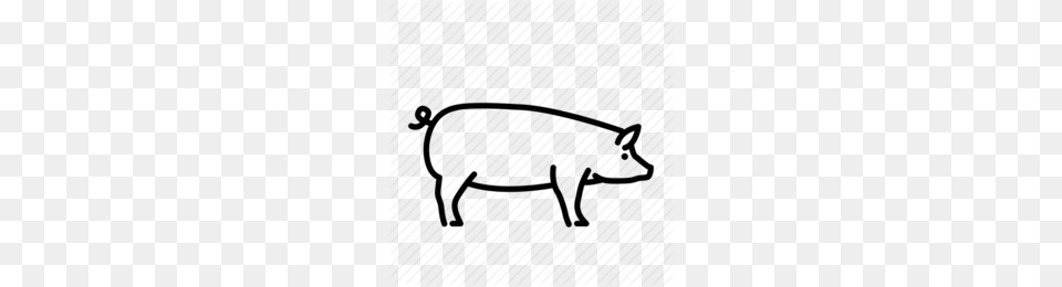Domestic Pig Clipart, Accessories, Jewelry, Necklace, Text Free Png Download