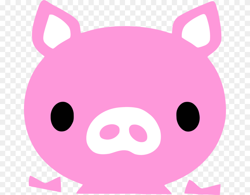 Domestic Pig Computer Icons Piglet Line Art, Animal, Mammal, Piggy Bank Free Transparent Png