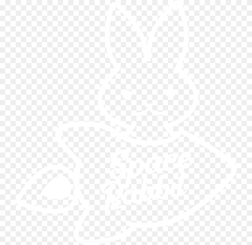 Domestic Rabbit, Stencil, Sticker, Baby, Person Free Png Download
