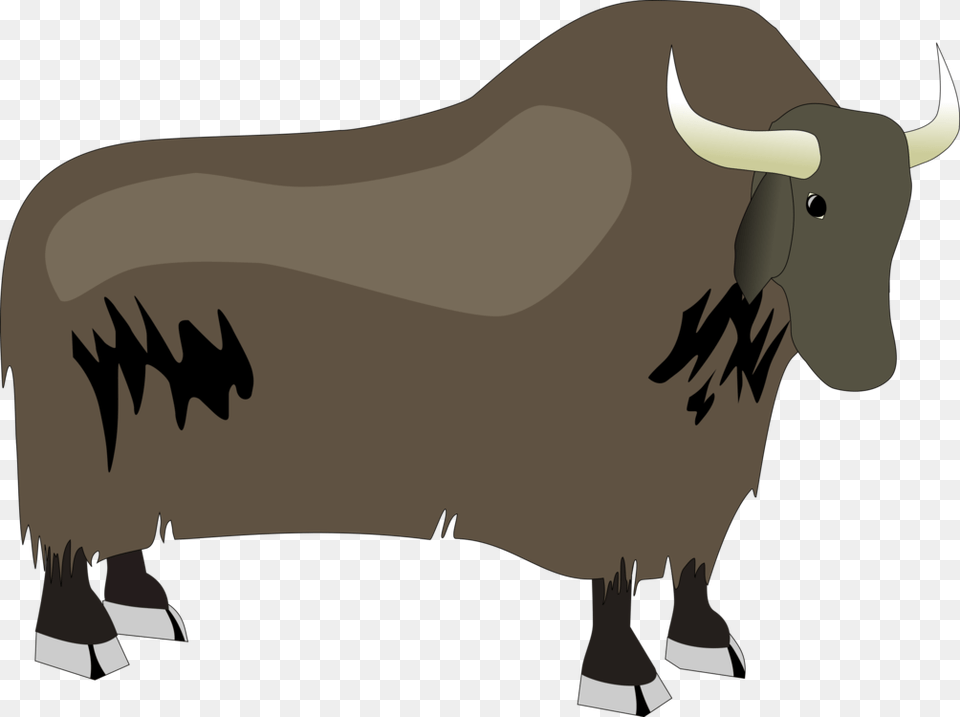 Domestic Yak American Bison Download Mammal, Animal, Bull, Livestock, Buffalo Png