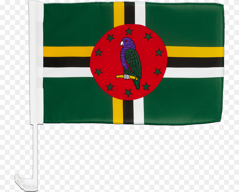 Dominica Car Flag Circle, Animal, Bird Png