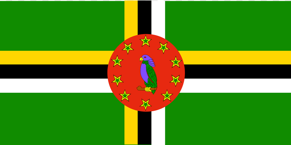Dominica Flag Clipart, Analog Clock, Clock, Animal, Bird Free Transparent Png