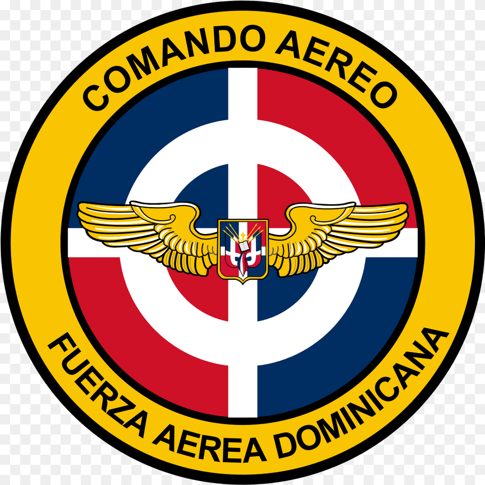 Dominican Air Force Logo, Emblem, Symbol, Badge, Animal Free Png Download