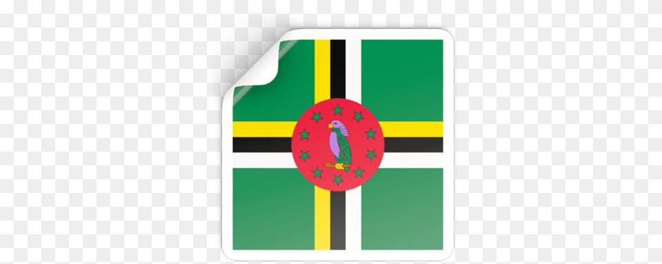 Dominican Of Flag Vector Republic Graphics Dominica Dominica Flag, First Aid, Animal, Bird Free Png Download